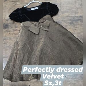 Baby girl holiday dress sz 3t